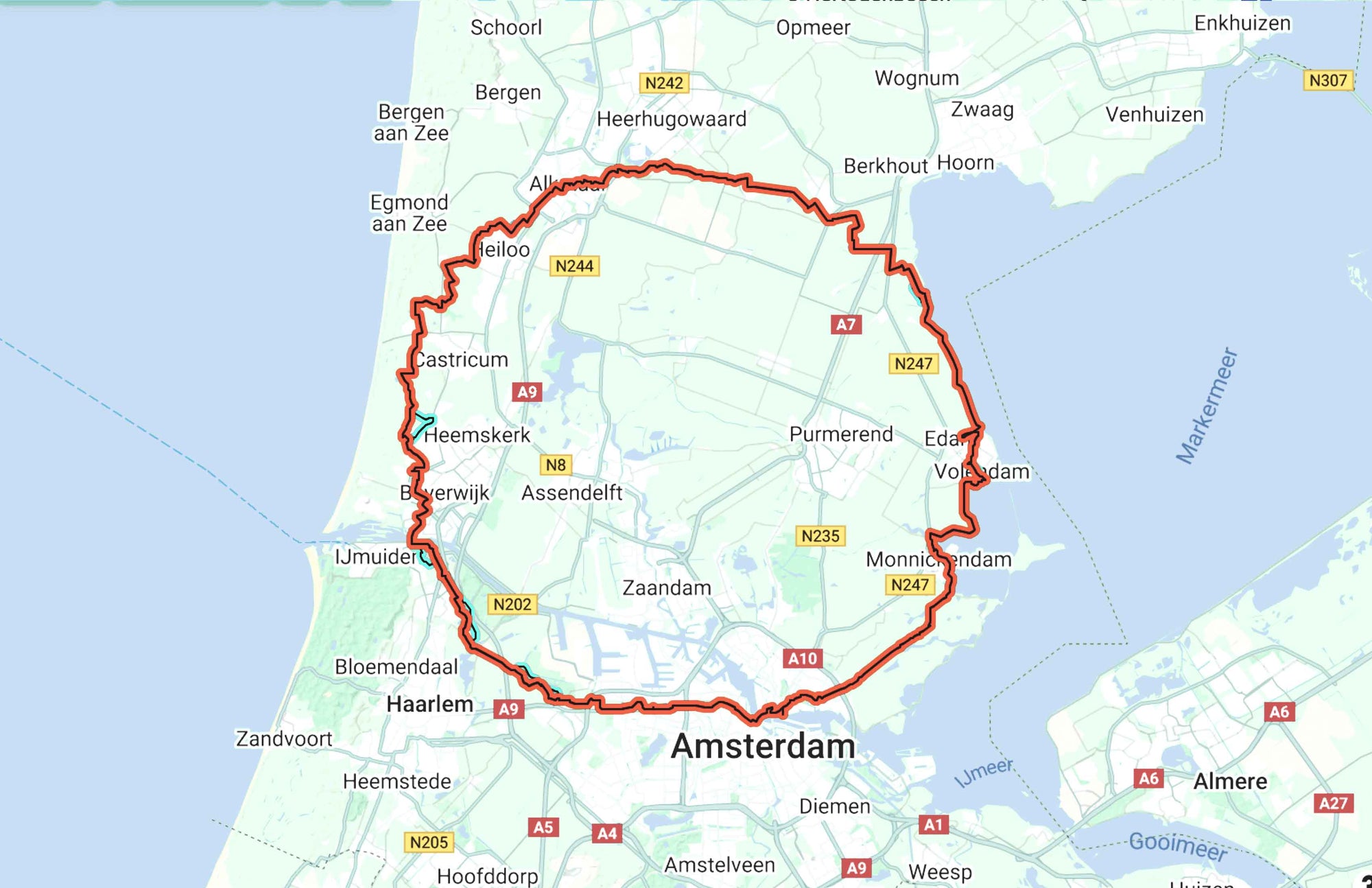 De échte Ronde van Amsterdam