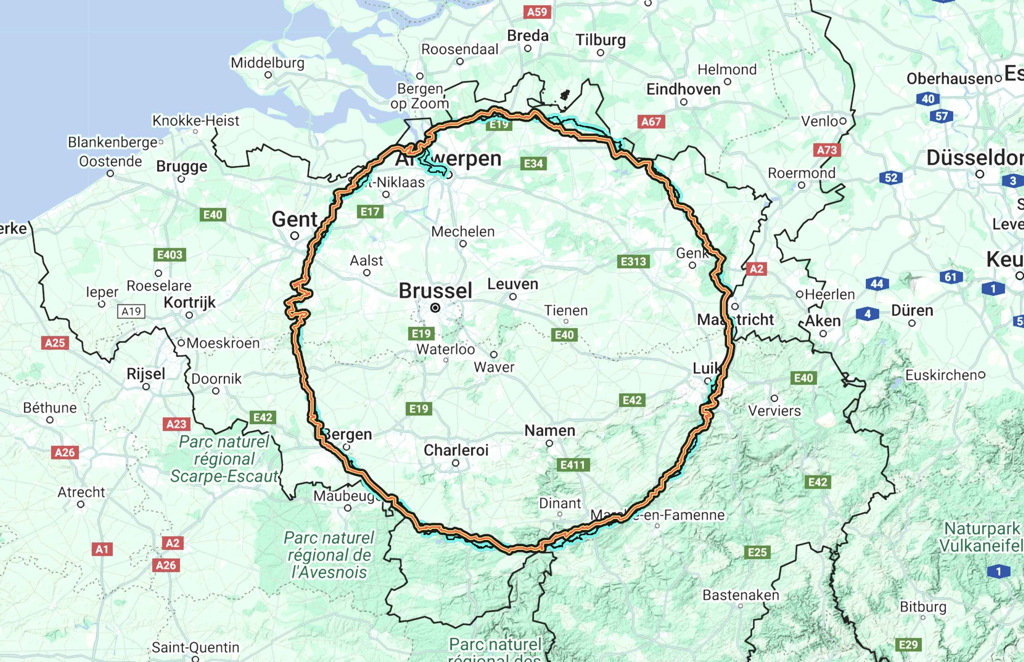 De échte Ronde van België