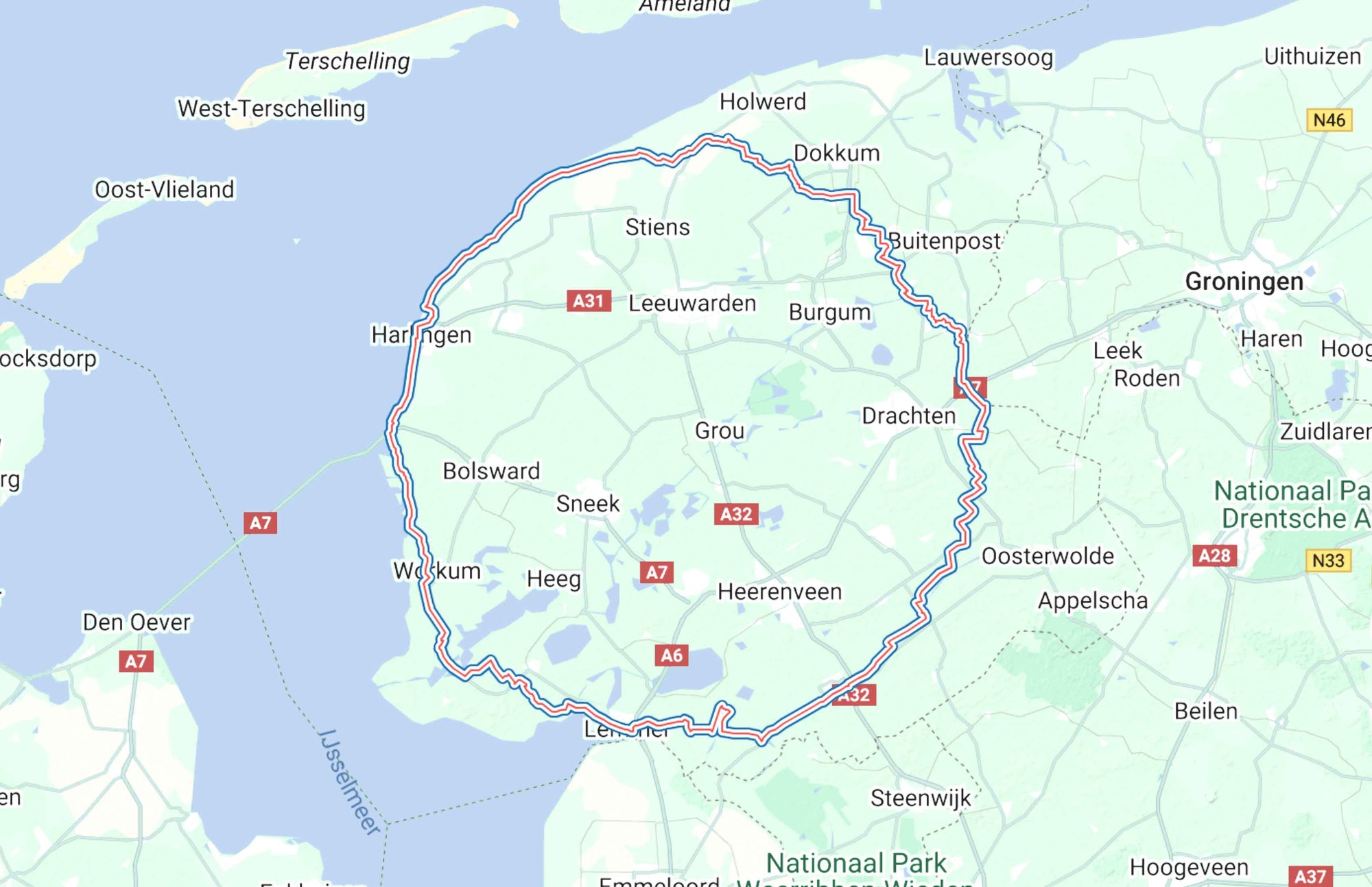 De échte Ronde van Friesland