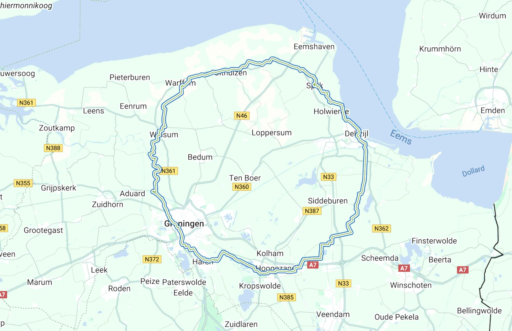 De échte Ronde van Groningen