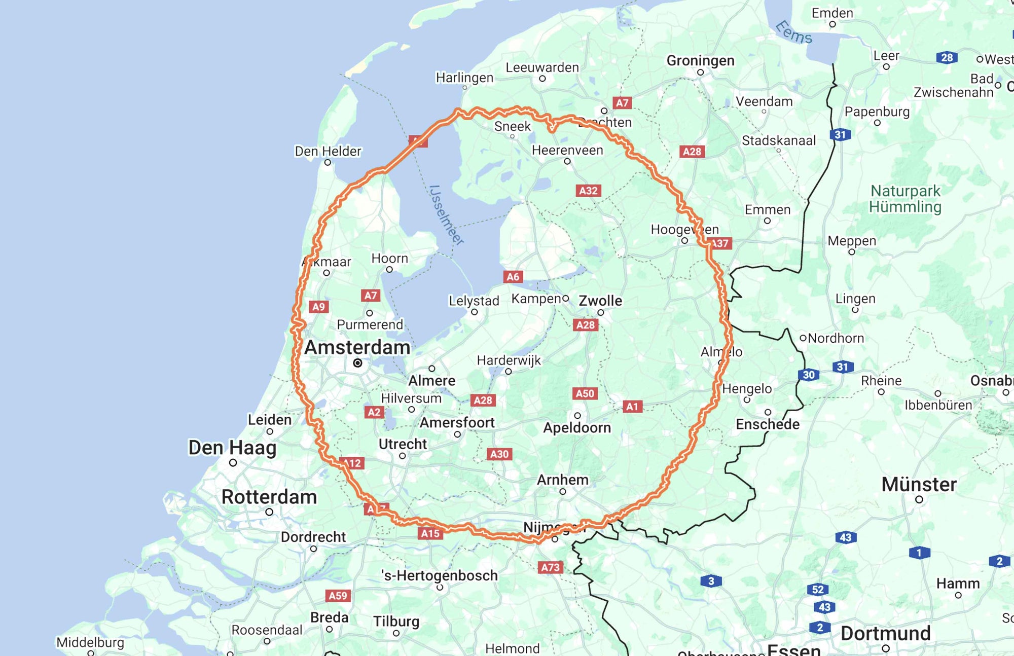 De échte Ronde van Nederland