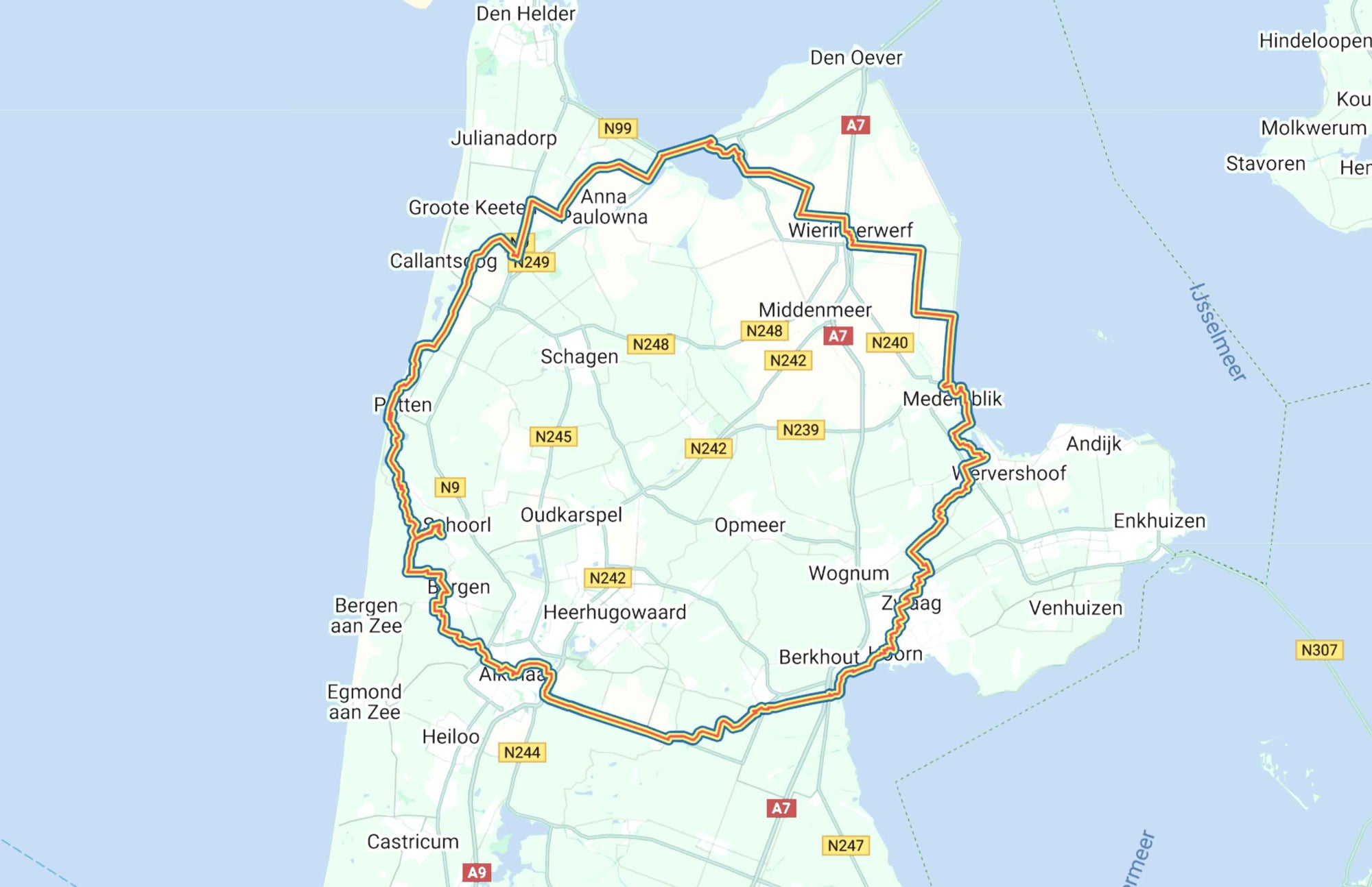 De échte Ronde van Noord-Holland