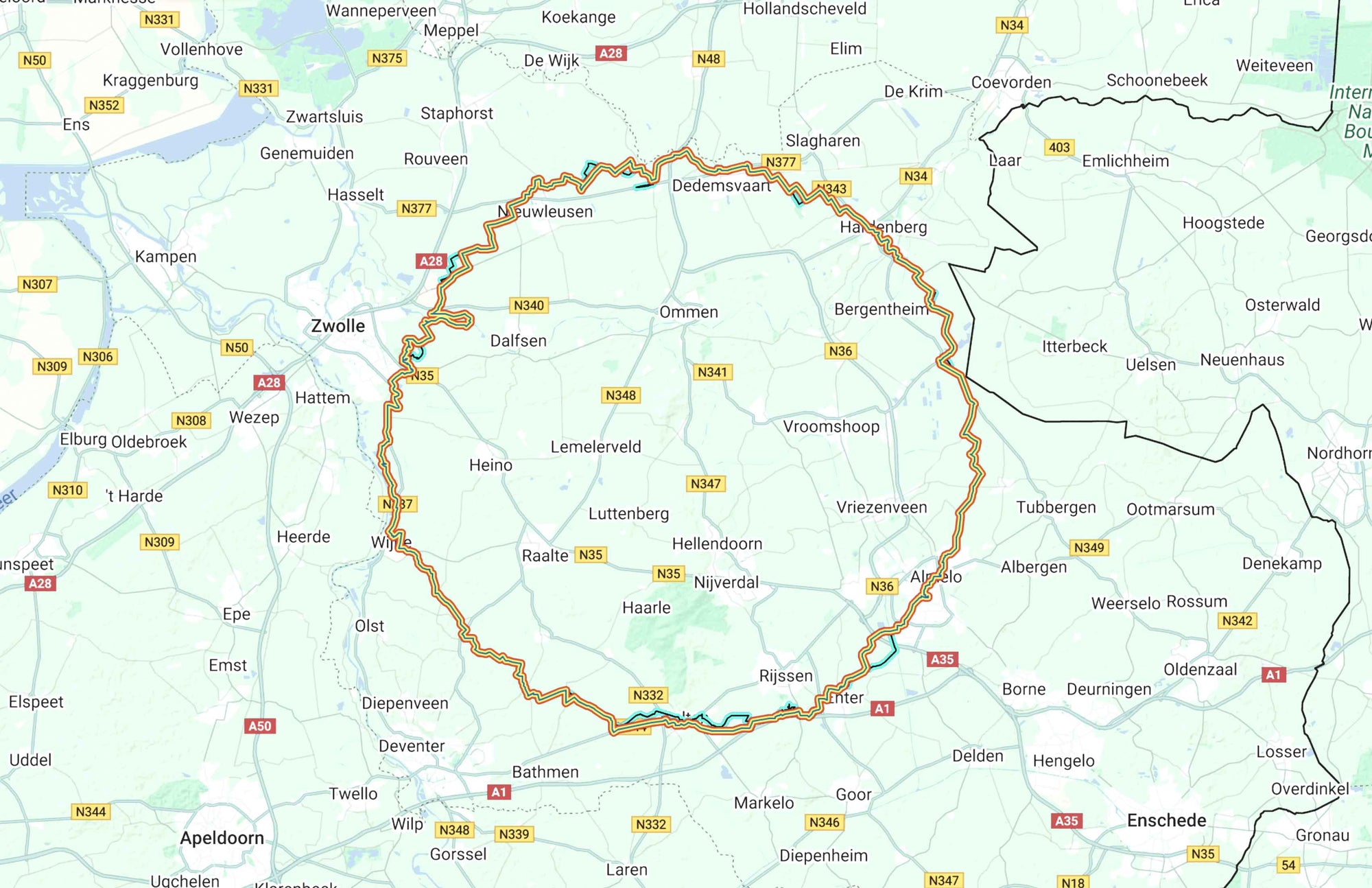 De échte Ronde van Overijssel