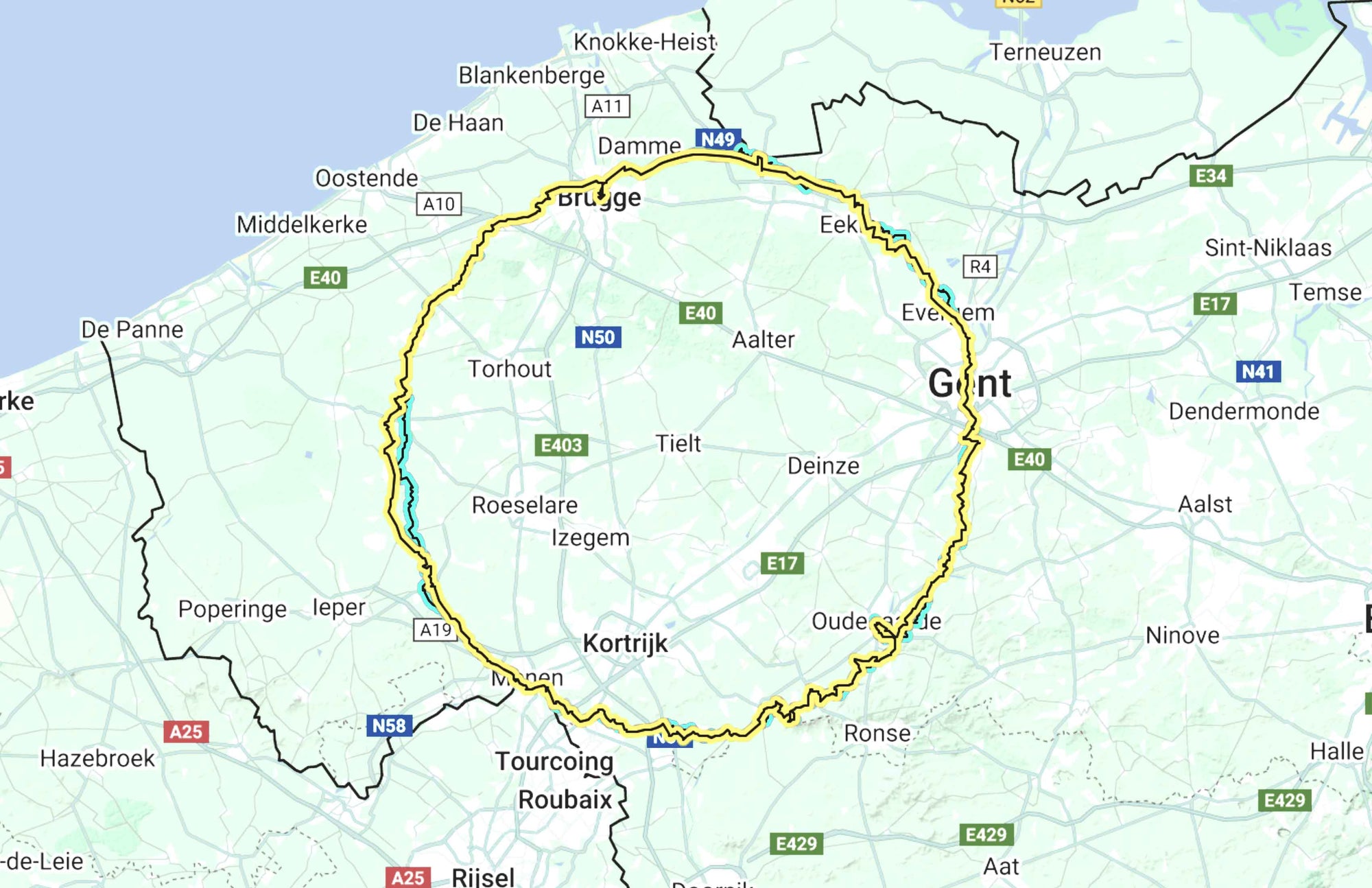 De échte Ronde — Vlaanderen